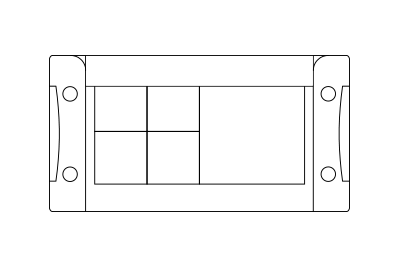 KEL-FA Split Multi Cable Transit Frames for Cables with